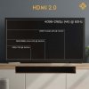 CLAROC KABEL HDMI ŚWIATŁOWODOWY AOC 2.0, 4K, 30M