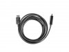 Kabel Lanberg CA-DPHD-10CC-0050-BK (DisplayPort M - HDMI M; 5m; kolor czarny)