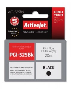 Tusz Activejet ACC-525BN (zamiennik Canon PGI-525PGBK; Supreme; 20 ml; czarny)