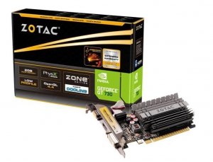 Karta graficzna ZOTAC GeForce GT 730 ZONE Edition Low Profile 2GB DDR3