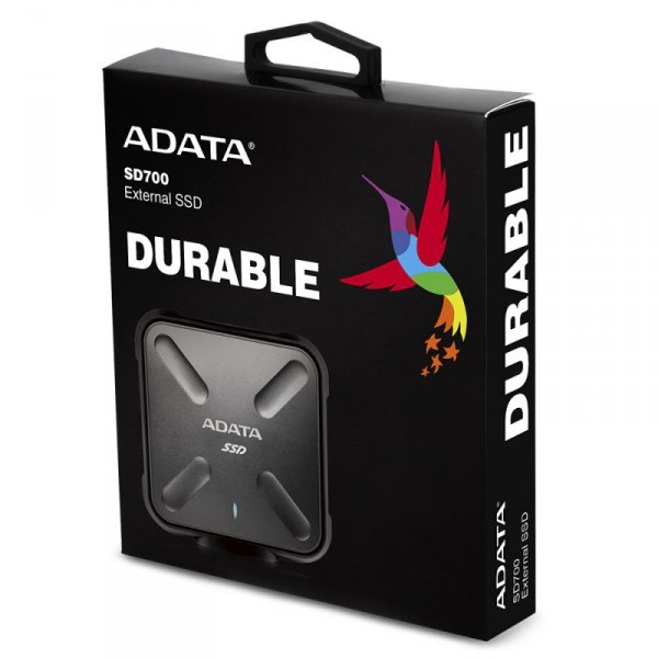 Dysk zewnętrzny ADATA Durable ASD700-1TU31-CBK (1 TB ; USB 3.0)