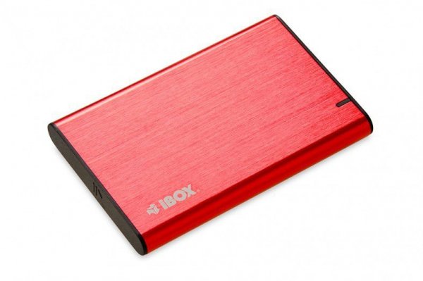Obudowa na dysk IBOX HD-05 ZEW 2,5&quot; USB 3.1 GEN.1 RED