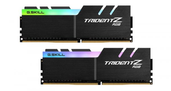 Zestaw pamięci G.SKILL TRIDENTZ RGB DDR4 2X32GB 3200MHZ CL16 XMP2 F4-3200C16D-64GTZR