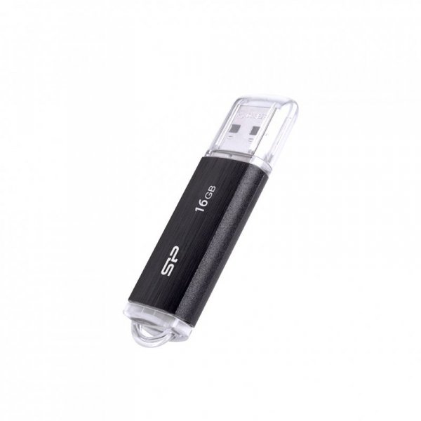 Pendrive Silicon Power Ultima U02 16GB USB 2.0 kolor czarny (SP016GBUF2U02V1K)