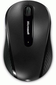 Mysz Microsoft Wireless Mobile 4000 D5D-00004 (optyczna; 1000 DPI; kolor czarny)
