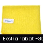 Ścierka 30x30 CleanPRO Ultra Soft, żółta, 220 g/m2