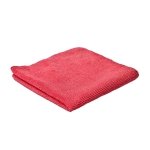 Ścierka 30x30 CleanPRO, czerwona, 220g/m2