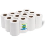 Ręczniki papierowe Welmax MINI w roli 2-warstwowe 12x55m białe
