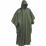 Poncho przeciwdeszczowe zielone  uniwersalne