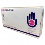 Rękawiczki nitrylowe bezpudrowe Goldglove białe rozmiar L  100 sztuk 