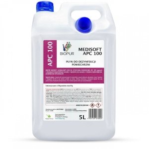 Płyn do dezynfekcji powierzchni Biopur Medisoft APC 100 5L