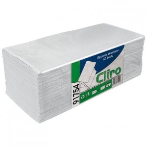 Ręczniki składane ZZ Grasant Cliro 91754 23x25 1-warstwowe makulaturowe 4000 listków [91754]