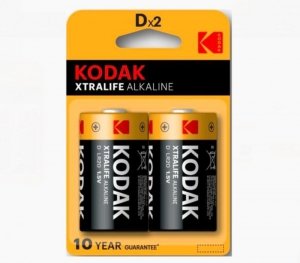 Kodak Baterie XTRALIFE Alkaline D (LR20) - blister 2szt