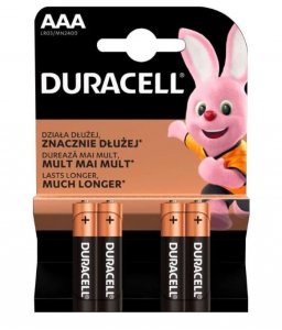 Duracell Baterie Basic AAA/LR03 Blister 4szt