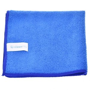 Ścierka 32x32 CleanPRO Soft, niebieska, 320g/m2