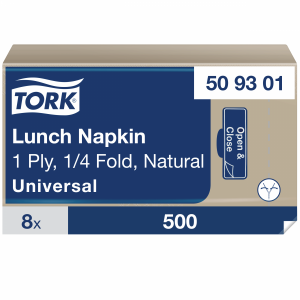 Serwetka lunchowa Tork Universal naturalna 8x500 sztuk [509301]