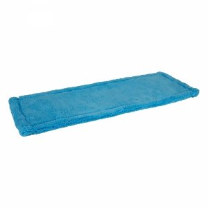 Mop płaski kieszeniowy DUO CleanPRO, niebieski, 40 cm