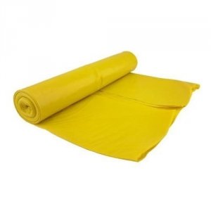 Worki na śmieci LDPE, żółte, 35L, 25 sztuk