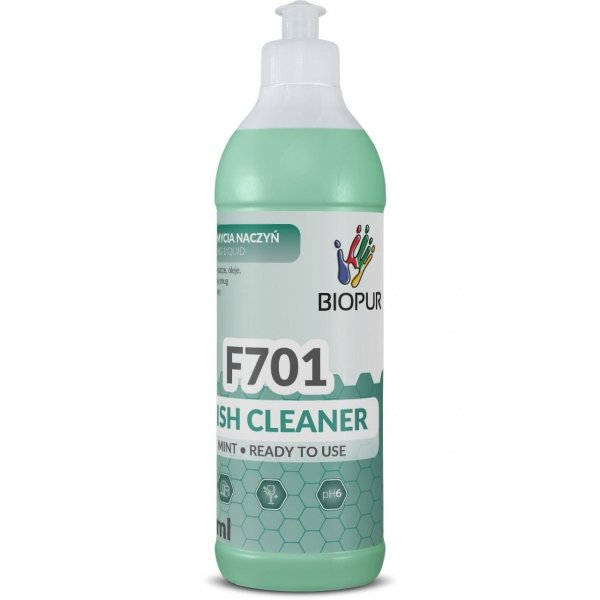 Płyn do mycia naczyń Biopur F701, miętowy, 500ml