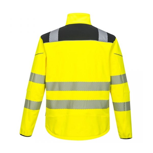 Kurtka robocza softshell ostrzegawcza Portwest PW3 T402