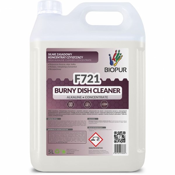 Silnie zasadowy koncentrat czyszczący Biopur F721, 5L