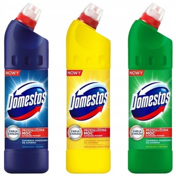 Płyn do WC, toalet Domestos (mix), 750 ml