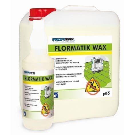 Antypoślizgowy środek czyszczący Flormatik Wax 5L pielęgnacja wodoodpornych powierzchni