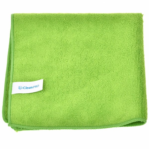 Ścierka 40x40 CleanPRO, zielona 320g/m2