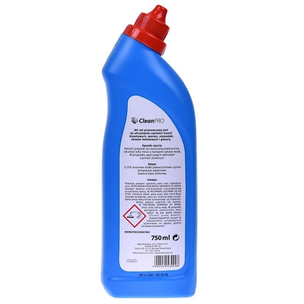 Żel do WC CleanPRO 750ml