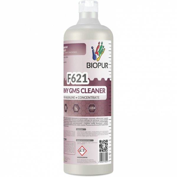 Ultra silny zasadowy środek czyszczący Biopur F621, 1L
