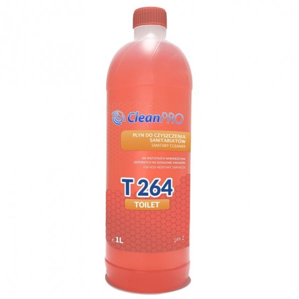 Środek do czyszczenia łazienki CleanPRO T264 Toilet 1L