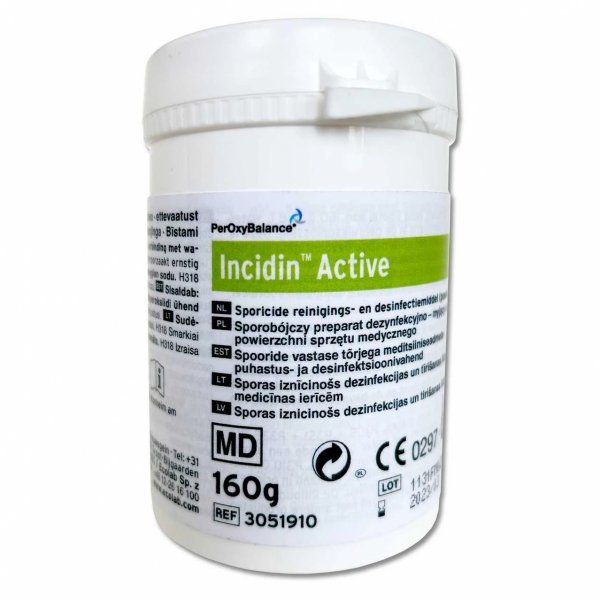 Proszek do czyszczenia i dezynfekcji Ecolab Incidin Active, 160g