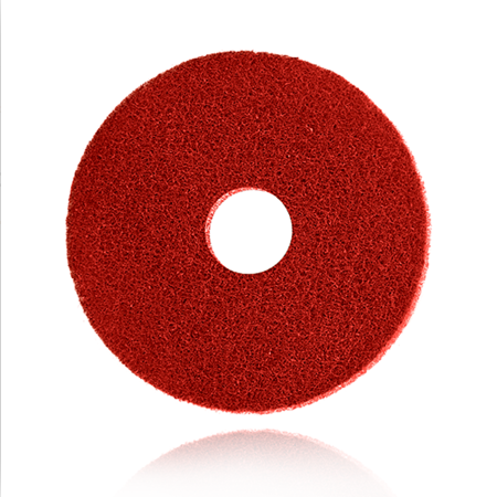 Pad maszynowy 17&quot; /432 mm do mycia 3M Premium, czerwony