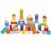 Drewniane klocki Edukacyjne - Wiaderko 50 elementów -  Viga Toys 