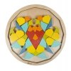 Drewniane Kolorowe Klocki Mandala - CLASSIC WORLD 