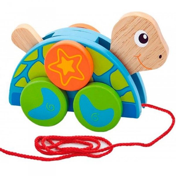 Zestaw do ciągnięcia żółwik - Viga Toys