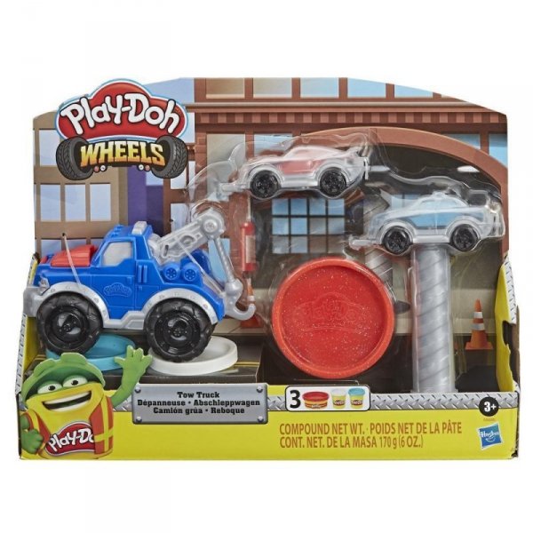Zestaw z masą plastyczną PlayDoh - Tow Truck