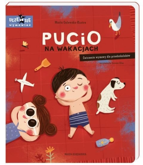 Książeczka Pucio na wakacjach. Ćwiczenia wymowy dla przedszkolaków