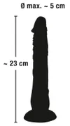 European Lover - Realistyczne Dildo Z Przyssawką 18 Cm