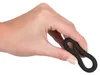 Black Velvets pierścień anatomiczny duży 3,8 cm czarny silikonowy
