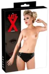 Late X Majtki lateksowe czarne XL - anatomiczny kroj, 100% lateks
