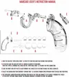 Klatka na penisa 11,5 cm - Chastity Cock