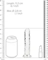 RealRock - Realistyczne dildo z przyssawką 14,5 cm