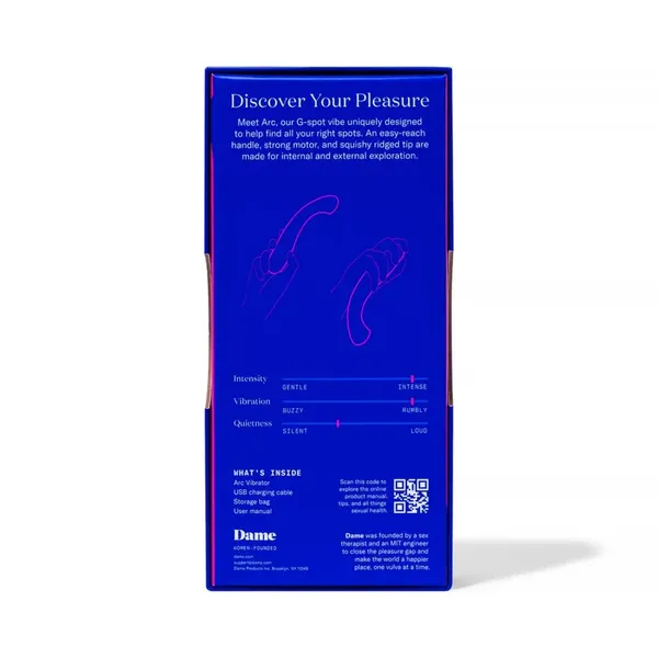 Wibrator - Dame Products Arc Berry