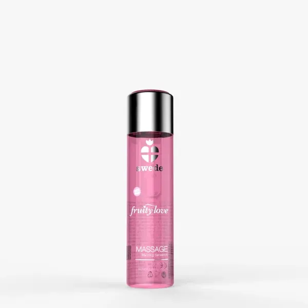 Olejek do masażu - Swede Fruity Love Massage Sparkling Strawberry Wine 60 ml