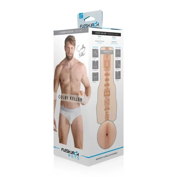 Fleshjack Boys - Męski tyłek Colby Keller Lumberjack