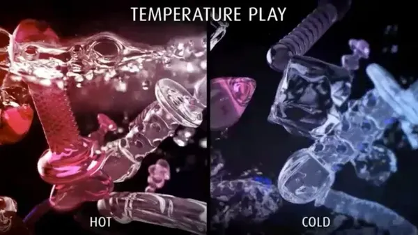 Icicles - Szklane Koraliki Analne 9 Wielkości Kulek