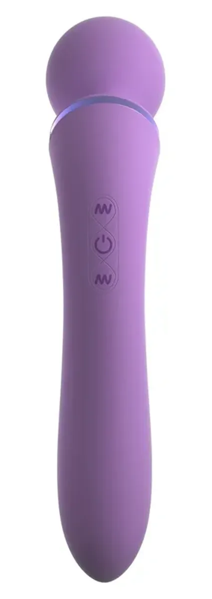 Fantasy For Her - Masażer I Wibrator W Jednym Fioletowy 19.5cm