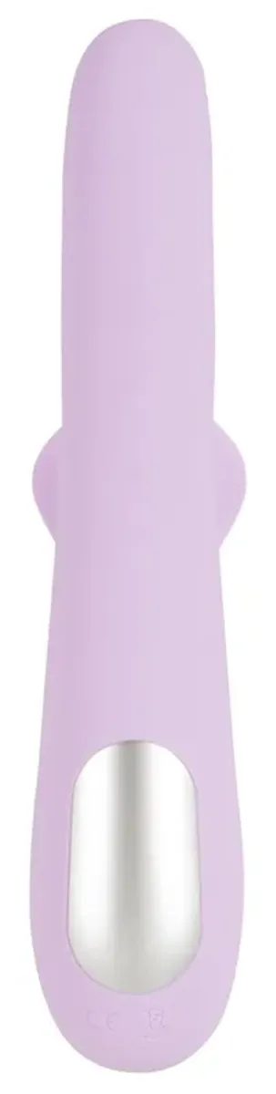 Sweet Smile - Wibrator Z Funkcją Pchania I 10 Trybami Wibracji 23 Cm
