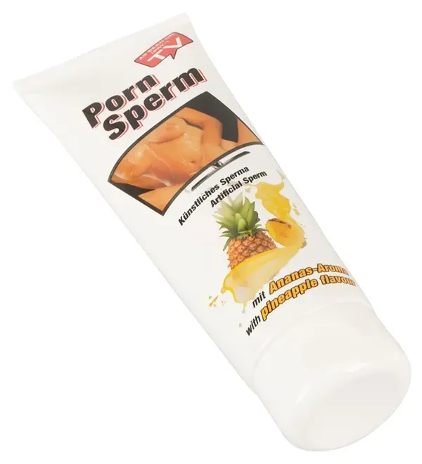 Cobeco Porn Sperm Pineapple żel intymny wodny 250 ml aromat ananasowy